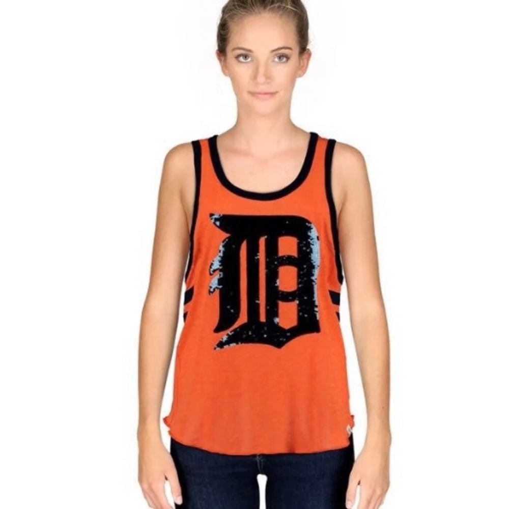 New VS Pink Detroit Tigers Sequin Tank